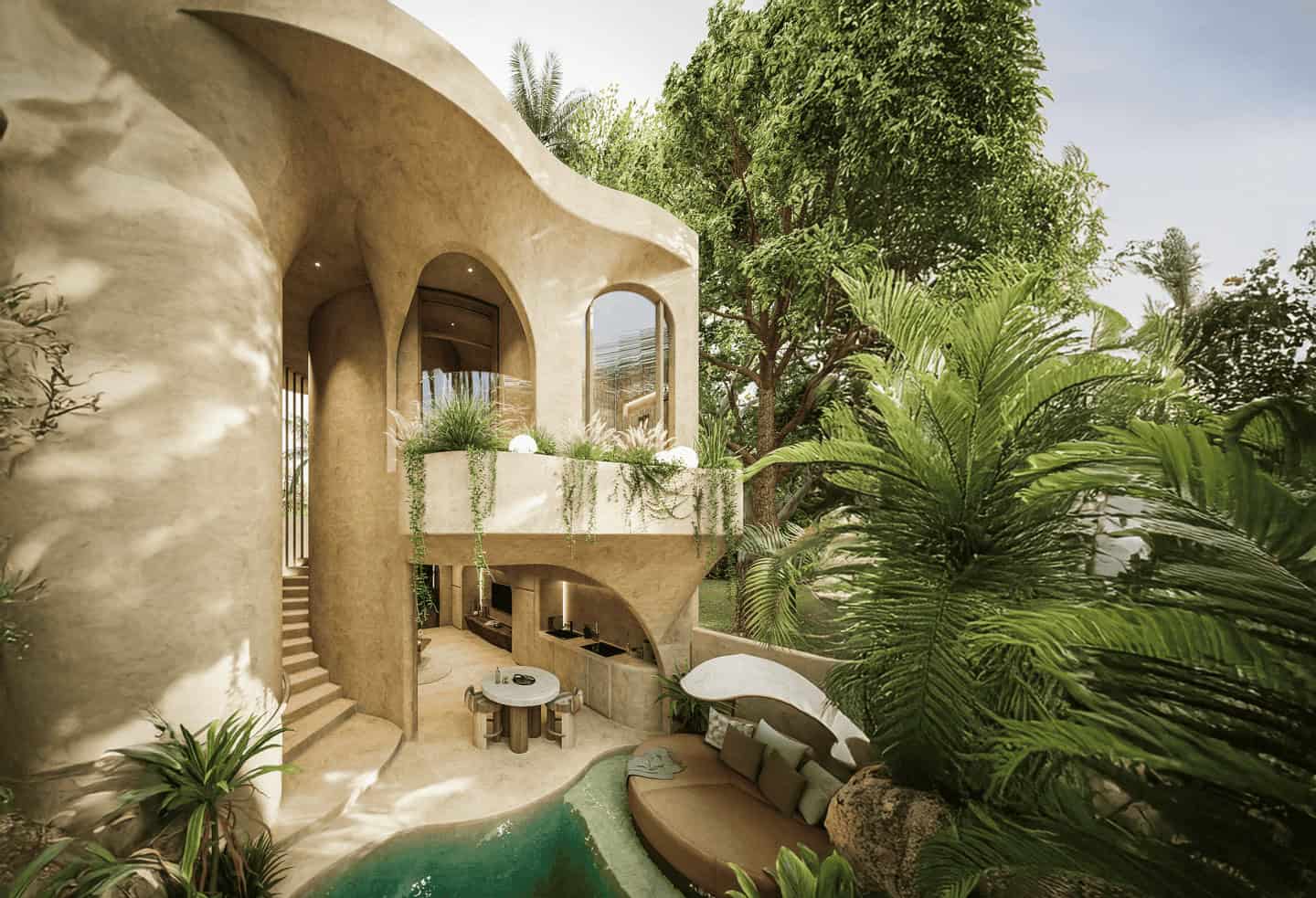 OFFPLAN 1 BEDROOM VILLA FOR SALE LEASEHOLD IN KEROBOKAN BE-2214 